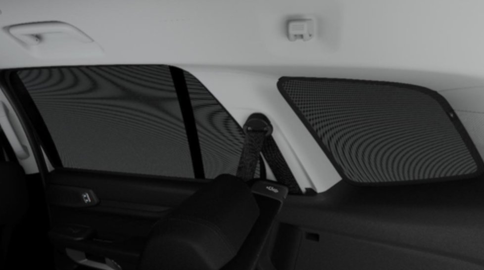 Ford Everest Sunshades 4 Piece Kit for 2nd & 3rd Row Windows