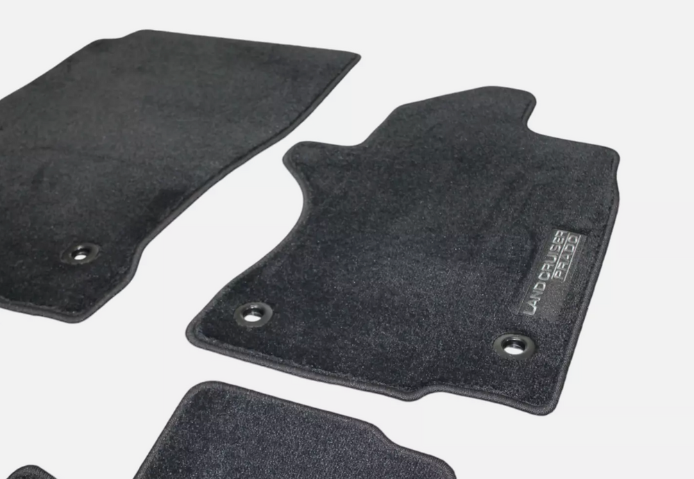 Genuine Toyota Prado 250 Series Carpet Floor Mats 7 Seat Variant
