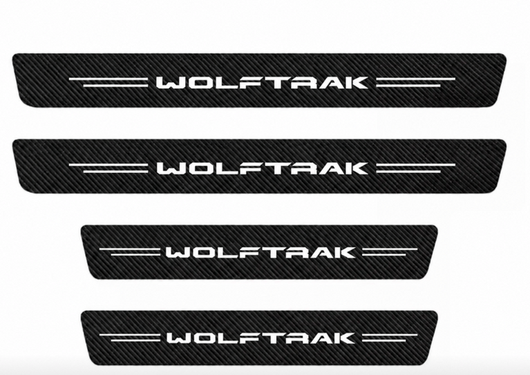 Ford Ranger Wolftrak Door Sill Scuff Protector Strips 2026