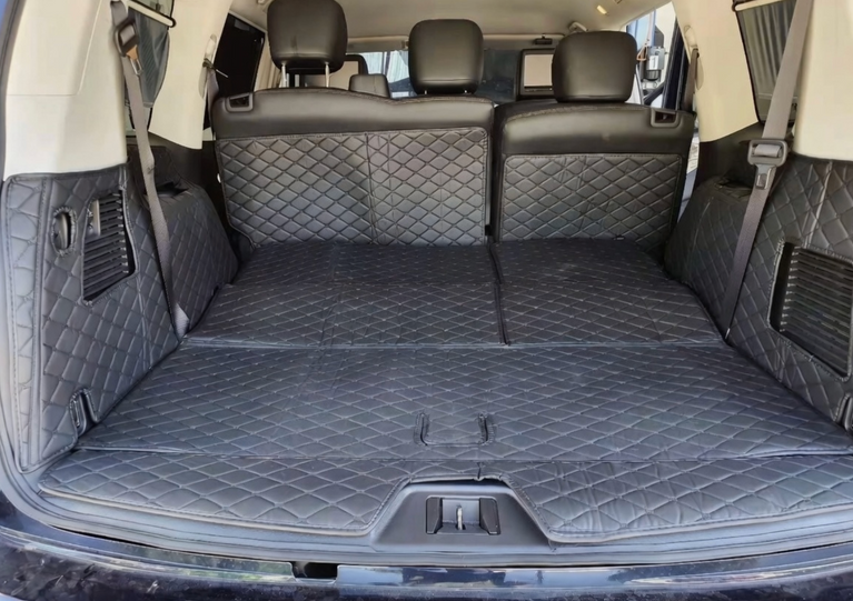 Nissan Patrol Cargo Cover Mat Y62 2017-2026 Boot Mat Full Coverage