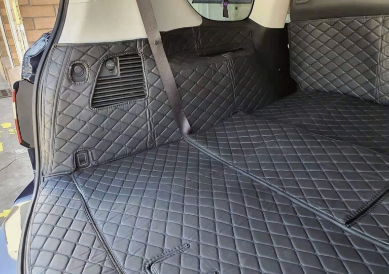 Nissan Patrol Cargo Cover Mat Y62 2017-2026 Boot Mat Full Coverage
