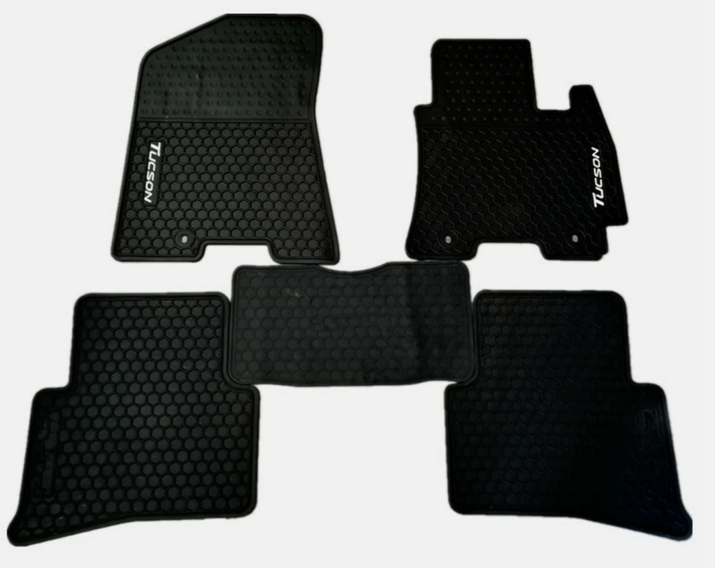 Hyundai TUCSON 2015 - 2020 Rubber Waterproof Car Floor Mats