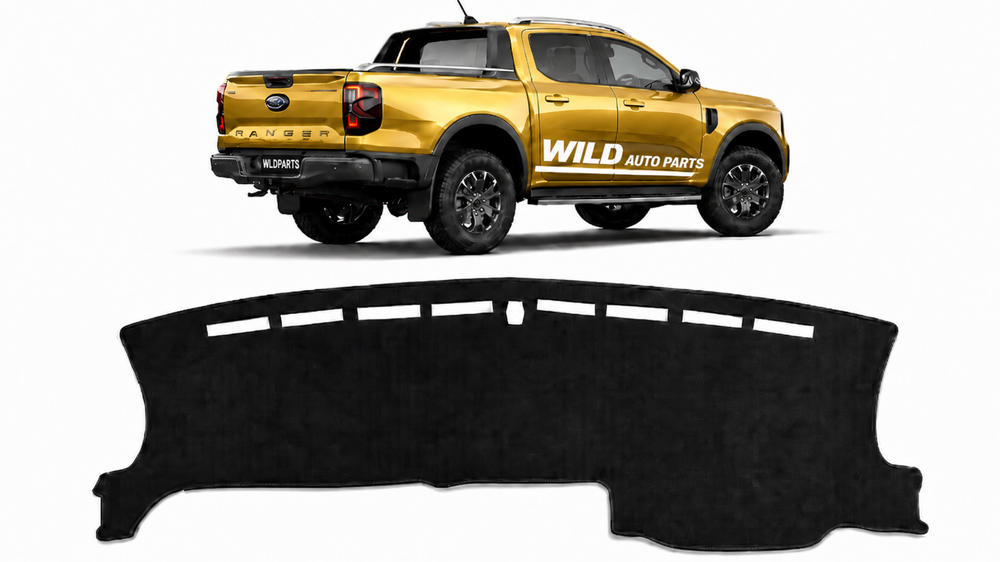 PREMIUM Ford Ranger Wildtrack Raptor Next Gen Dash Mat 2022 - 2026 Interior Mat