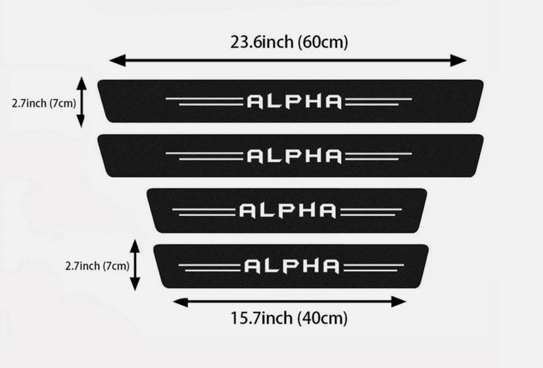 Cannon Alpha Door Sill Protector Strips Scuff 2022 - 2026