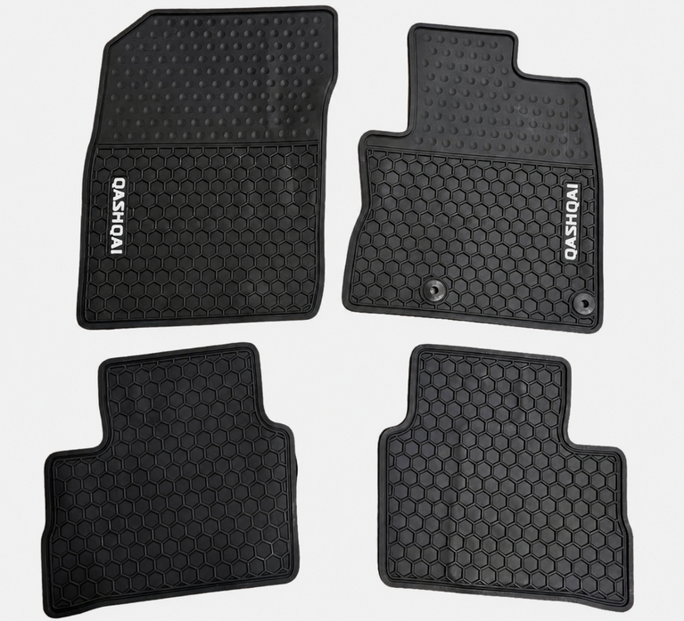 Nissan Qashqai 2022 - 2026 Rubber Floor Mats Weatherproof Heavy duty