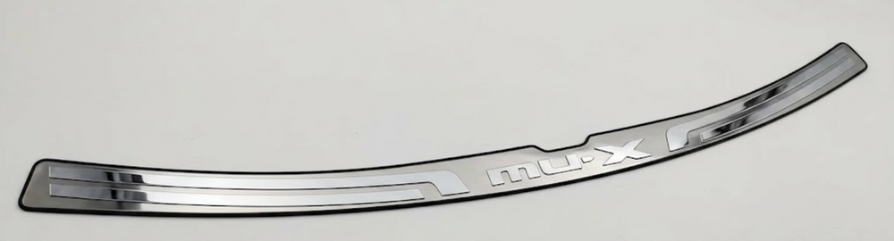 Isuzu MU-X MUX 2022 - 2025 Tailgate Strip Cover Stainless Steel Plate Protector