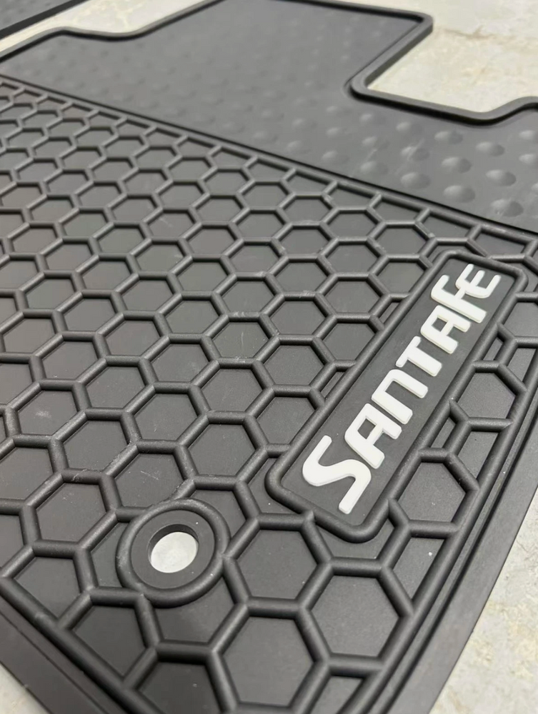 Hyundai Hybrid Santa Fe MX5 2024+ Rubber Weatherproof Floor Mats