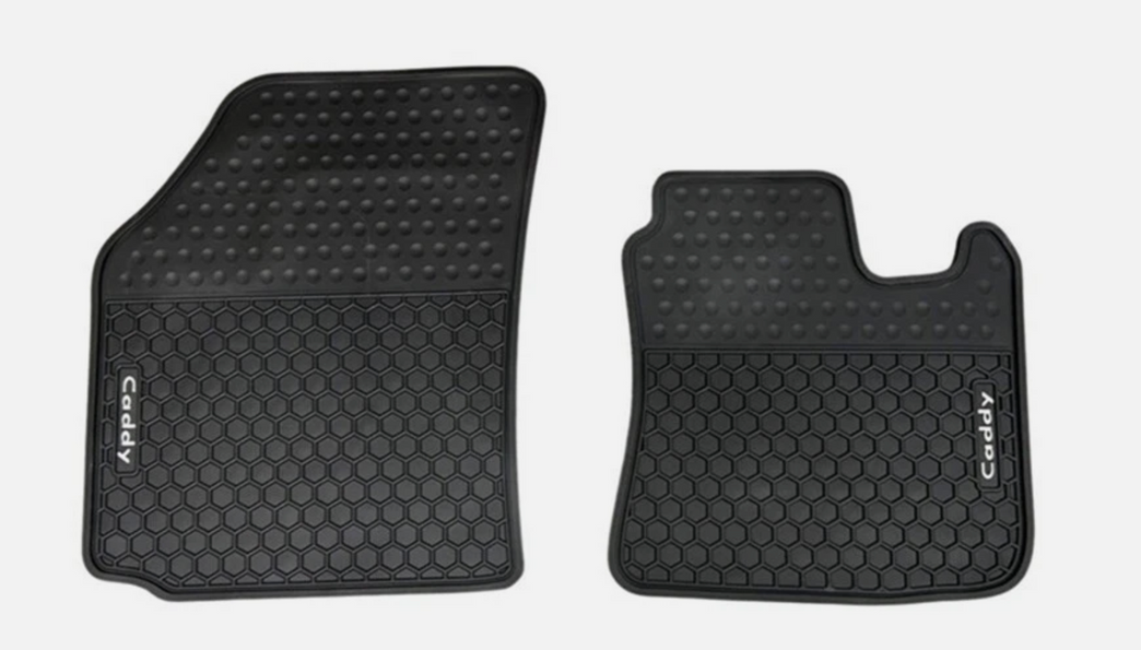 Volkswagen Caddy 2011 - 2021 Weatherproof Heavy Duty Rubber Floor Mats