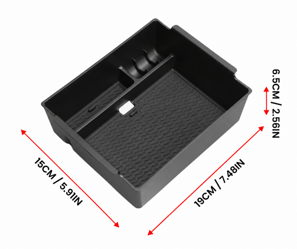 Mitsubishi Triton 2024 - 2026 Armrest Storage Box Centre Console Tray