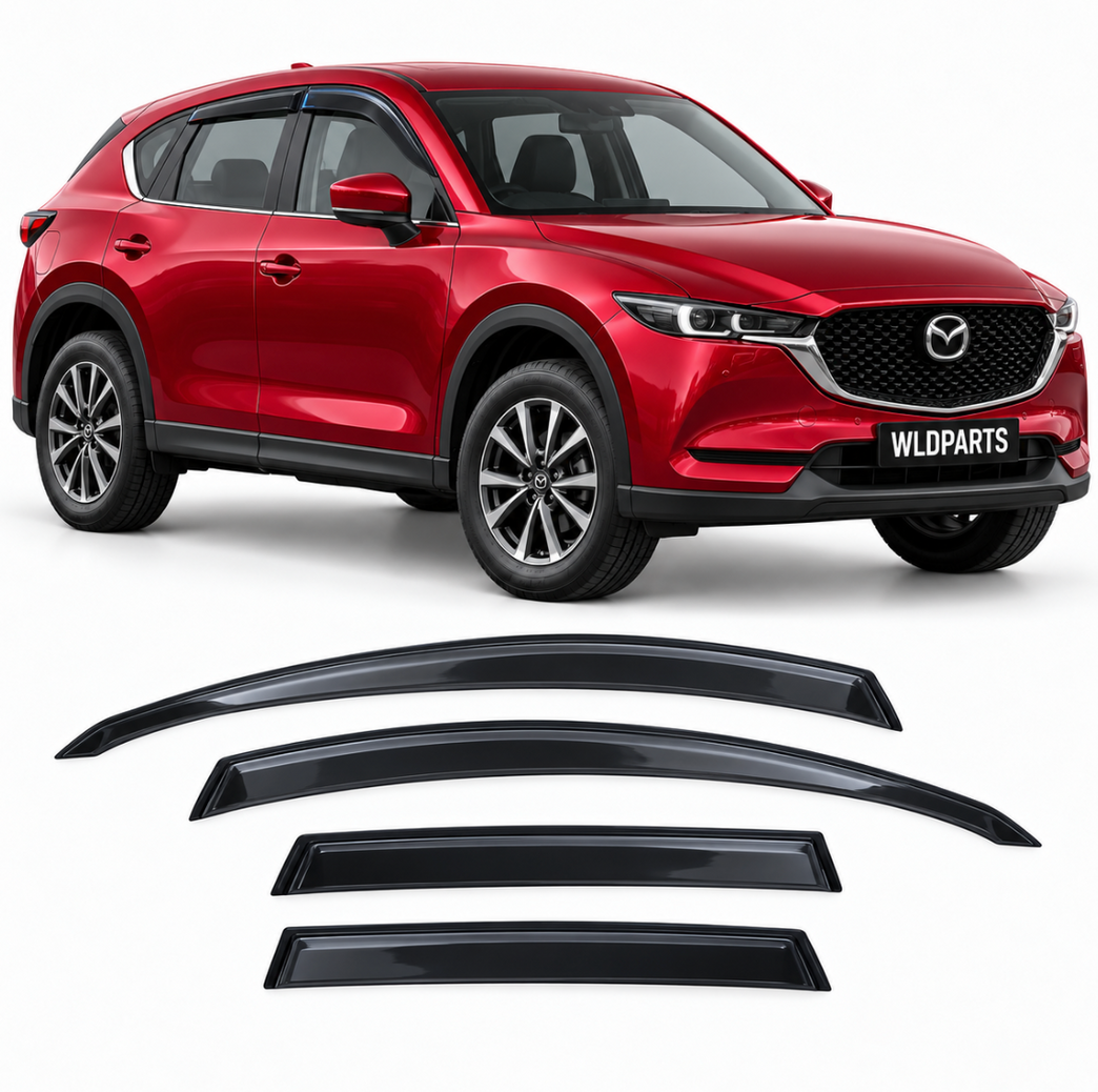 Premium Mazda CX5 CX-5 KF 2017-2026 Window Visor Weathershields Weather Shields