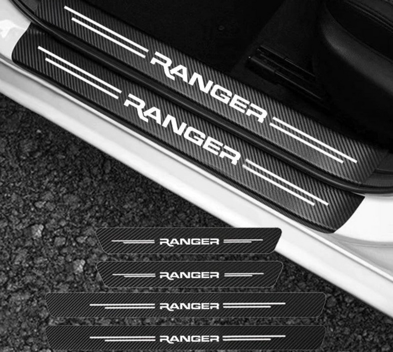 Ford Ranger Scuff Plate Door Sill Strips 2005-2024