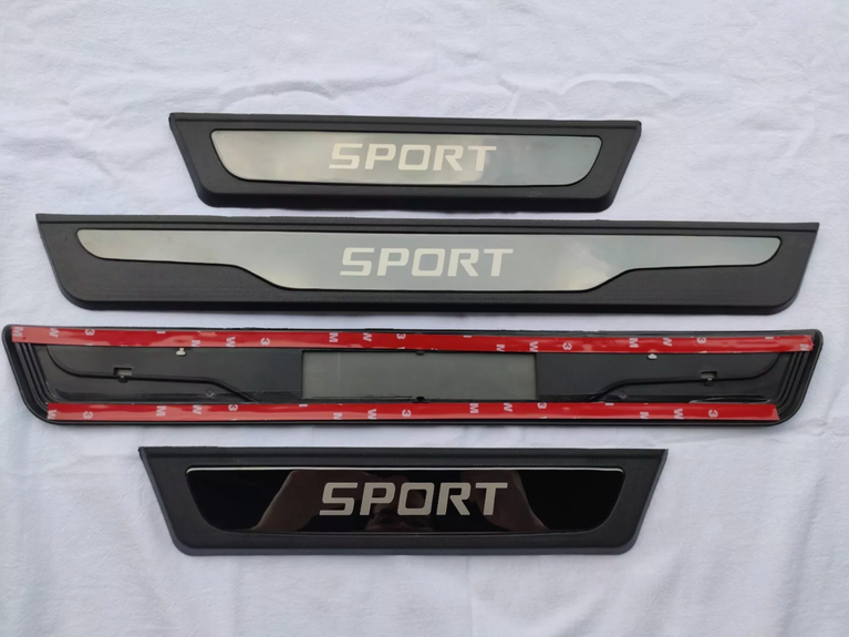Ford Ranger Everest Sport Scuff Plate Door Sill Protectors Next Gen 2022 - 2025