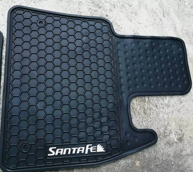 Hyundai Santa Fe DM 2012 - 2018 Rubber Waterproof Floor Mats Full Set