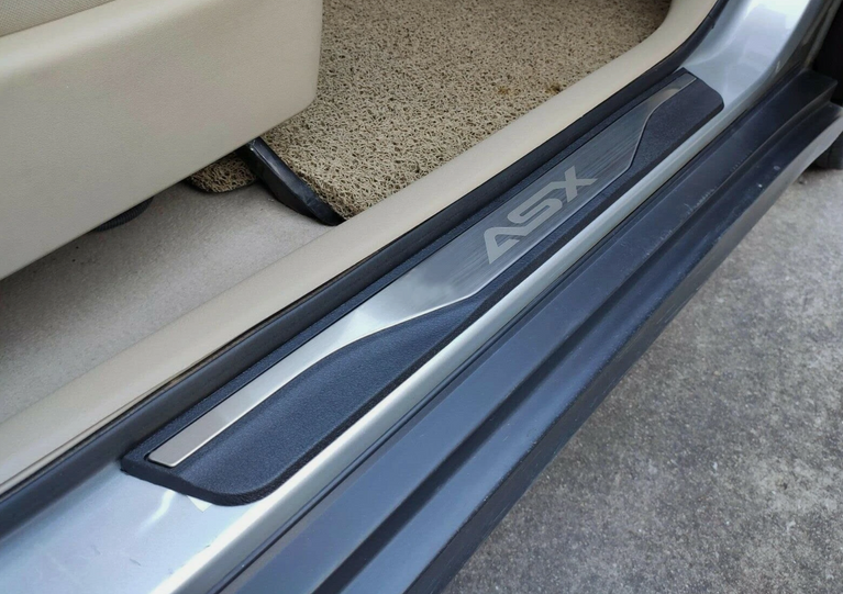 Mitsubishi ASX 2010 - 2025 Stainless Steel Door Sill Scuff Plate Protector