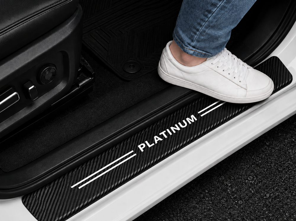 Ford Everest Ranger Platinum Scuff Door Sill Strips 2015 - 2026