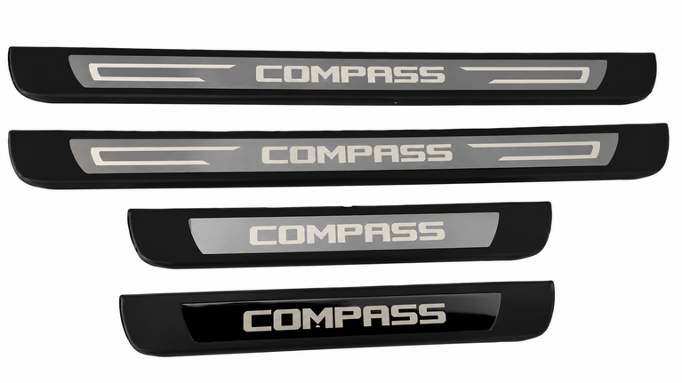 Jeep Compass 2017 - 2021 Scuff Plate Door Sill Protector