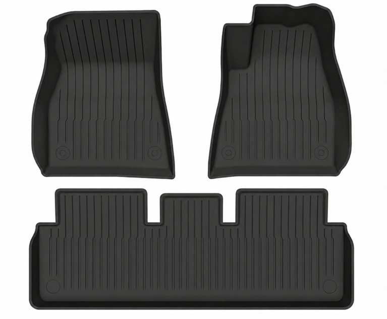 Premium Tesla Model 3 2019 - 2023 Car Floor Mats Durable