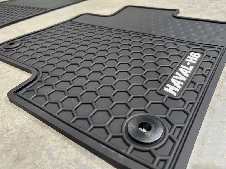 GWM Haval H6 2021 - 2026 Weatherproof Rubber Heavy Duty Floor Mats