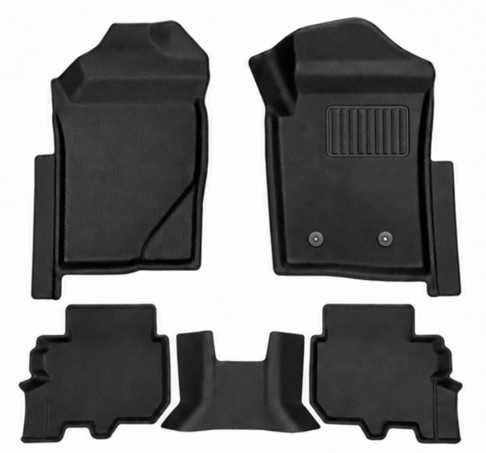 Ford Everest Next Gen 2022 - 2026 Premium Custom Fit Floor Mats Waterproof Heavy Duty