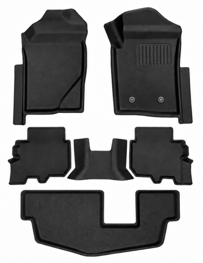 Ford Everest Next Gen 2022 - 2026 Premium Custom Fit Floor Mats Waterproof Heavy Duty