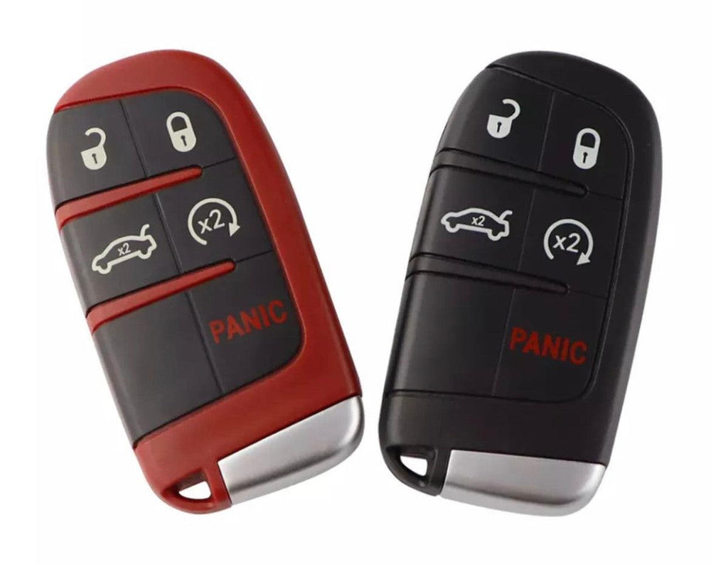 Chrysler 5-knops afstandsbediening met paniek knop Chrysler 5-knops afstandsbediening met paniek knop