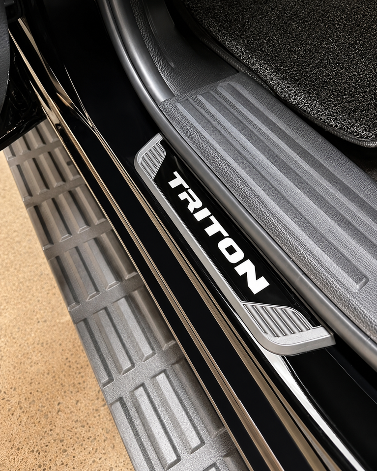 Mitsubish Triton 2023 - 2026 Door Sill Scuff Plates