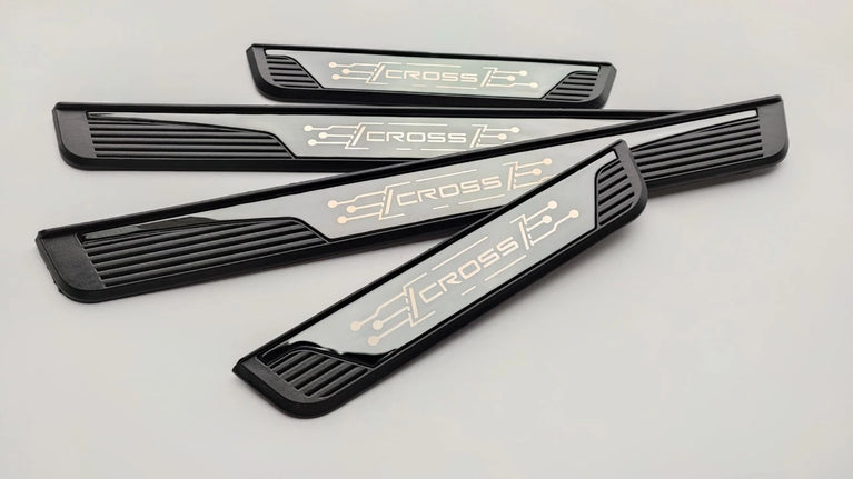 Toyota Corolla Cross 2021 - 2026 Door Sill Protector Scuff Plates