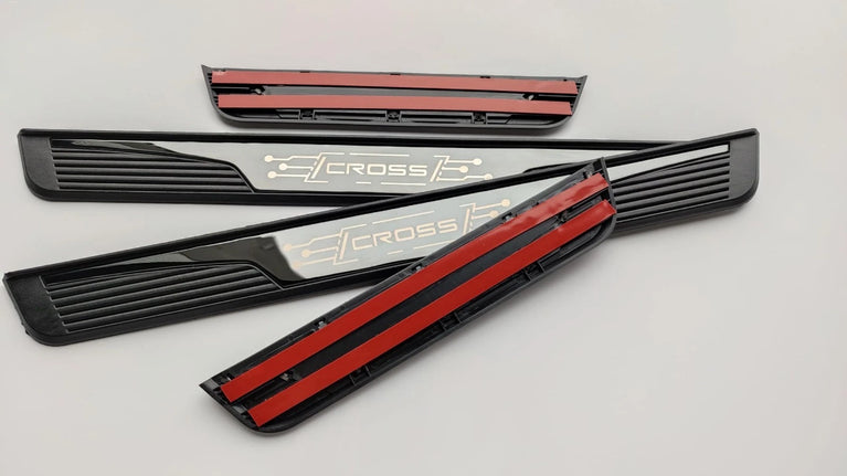Toyota Corolla Cross 2021 - 2026 Door Sill Protector Scuff Plates