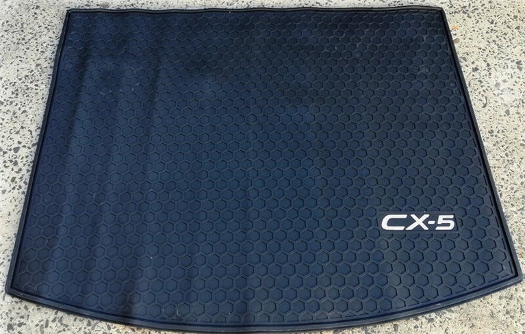 Mazda CX-5 KE Series 2012 - Feb 2017 Rubber Cargo Boot Mat