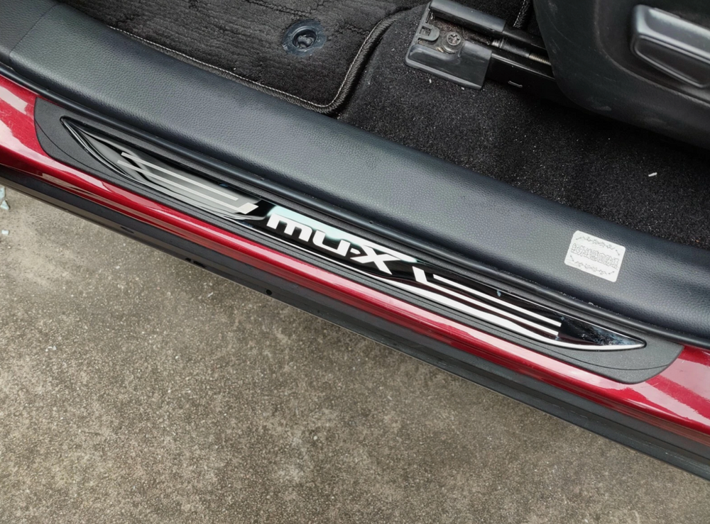 ISUZU MU-X MUX 2013 - 2026 Door Sill Protector Steel Scuff Plates