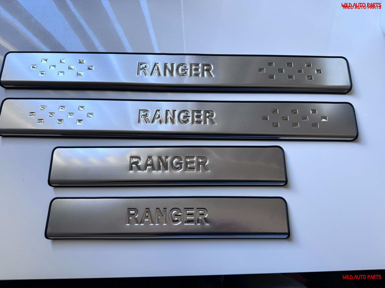 Ford Ranger Scuff Plate Door Sill Protector Strips - Wild Auto Parts