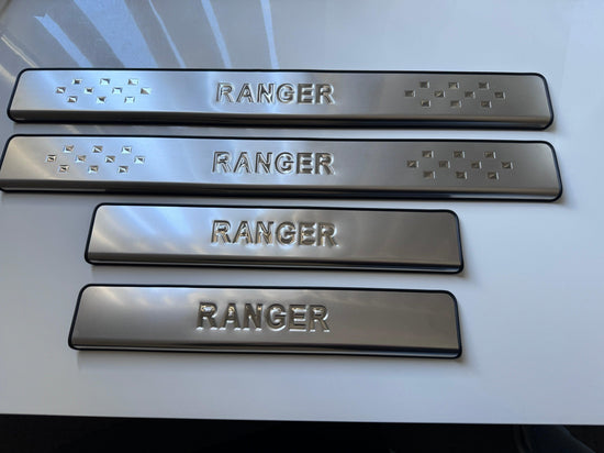 Ford Ranger Scuff Plate Door Sill Protector Strips - Wild Auto Parts