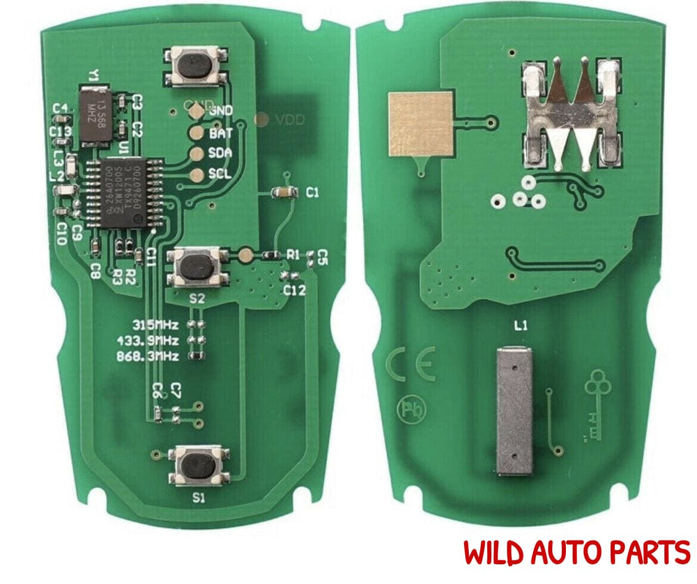 BMW Complete FOB Remote Key - Wild Auto Parts