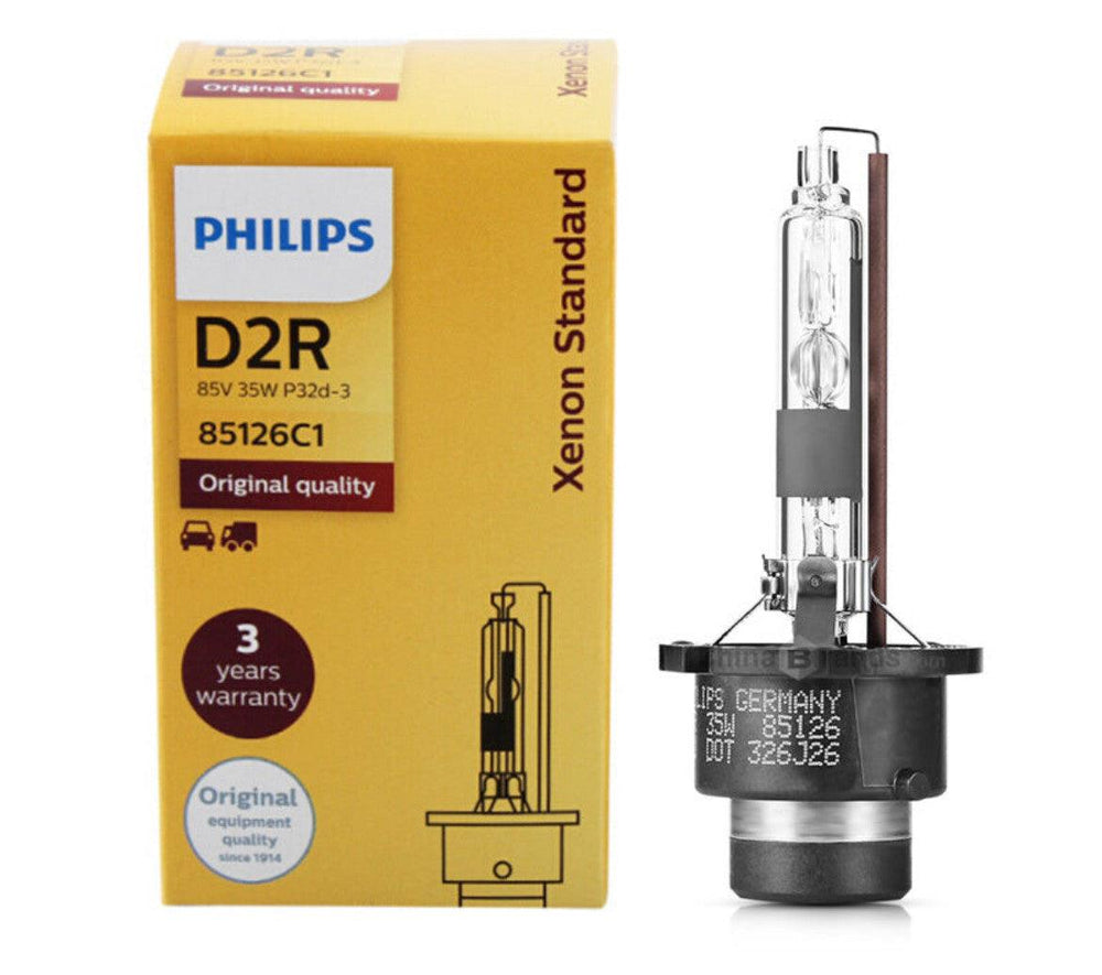Philips D2R HID 85126 35W Xenon Standard Headlight 4200K Bright White Light - Wild Auto Parts