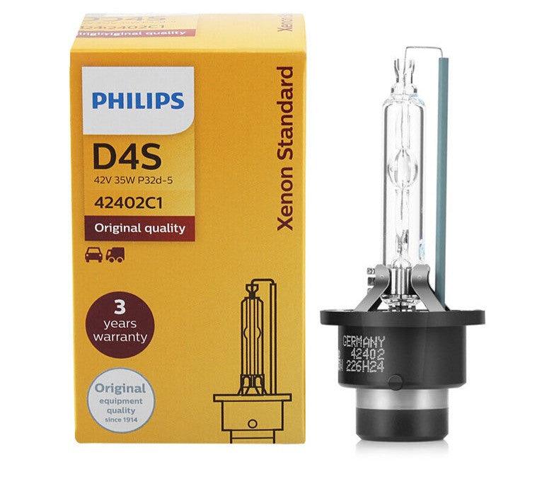 Philips D4S HID 42402C1 35W Xenon Standard Head Lamps 4200K Bright Whi ...