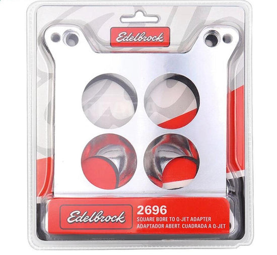 Edelbrock Spacer Aluminum Carburetor Adapter Plate Spacer - Wild Auto Parts