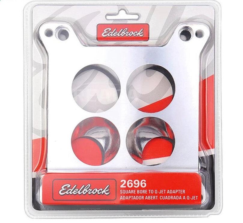 Edelbrock Spacer Aluminum Carburetor Adapter Plate Spacer - Wild Auto Parts