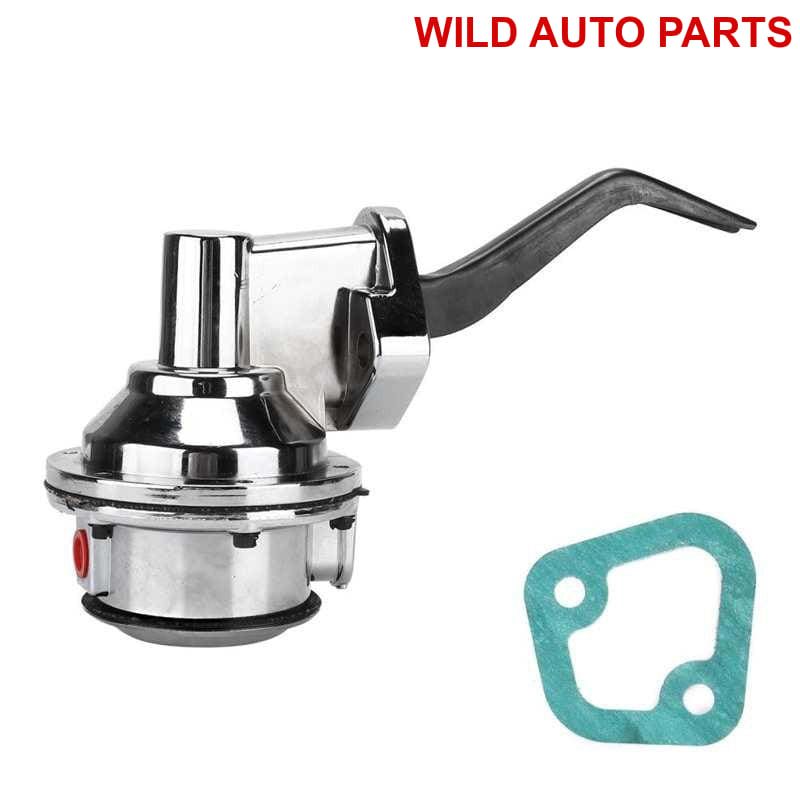Mechanical Fuel Pump Double Valve Chrome Plated for FORD SB SMALL BLOCK WINDSOR - Wild Auto Parts