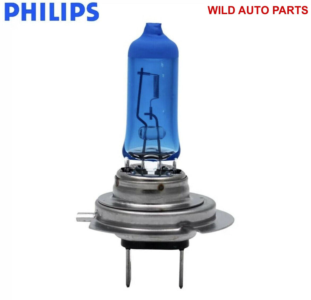 Philips H7 Diamond Vision 5000K White Halogen Light Bulbs 12V 55W - Wild Auto Parts