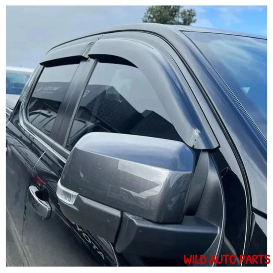 Ford Ranger Weather Shields Visors 2012-2021 Rain Deflectors Weathersh