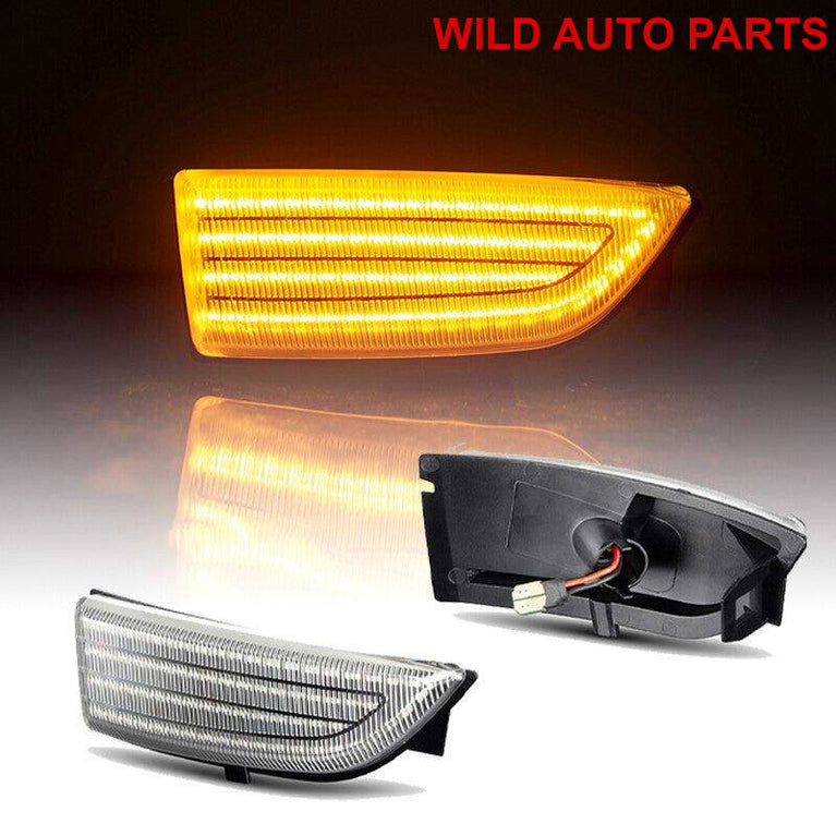 Ford Ranger, Wildtrak, T6, Raptor, Everest LED Dynamic Mirror Turn Signal Light - Wild Auto Parts