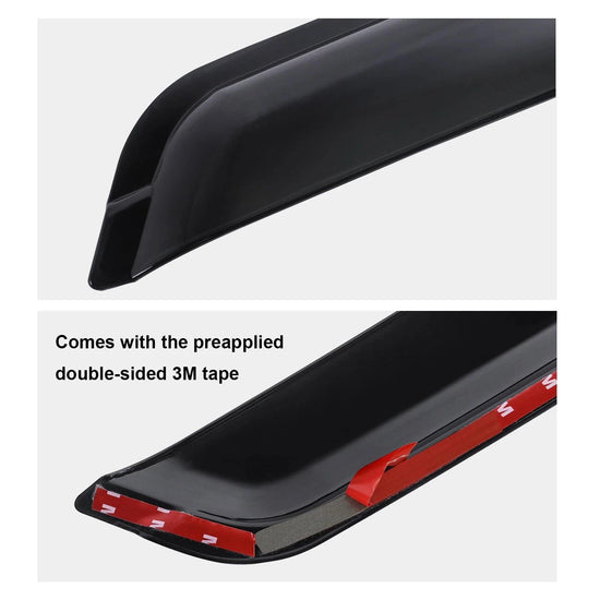 Ford Ranger Window Deflector Weather shields 2022+ 2023 2024 2025 Next ...