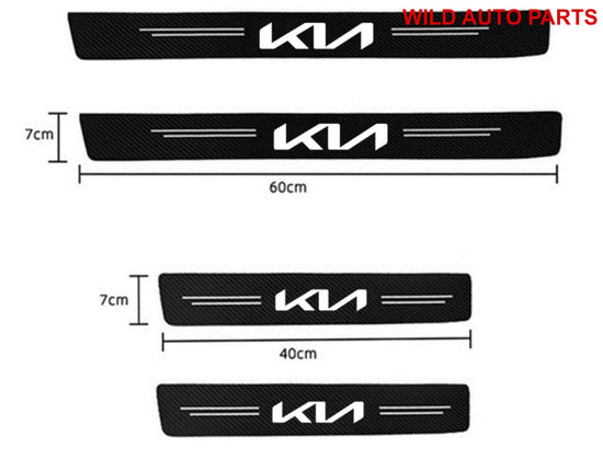 Kia Door Sill Protector Strips Scuff Plates - Wild Auto Parts