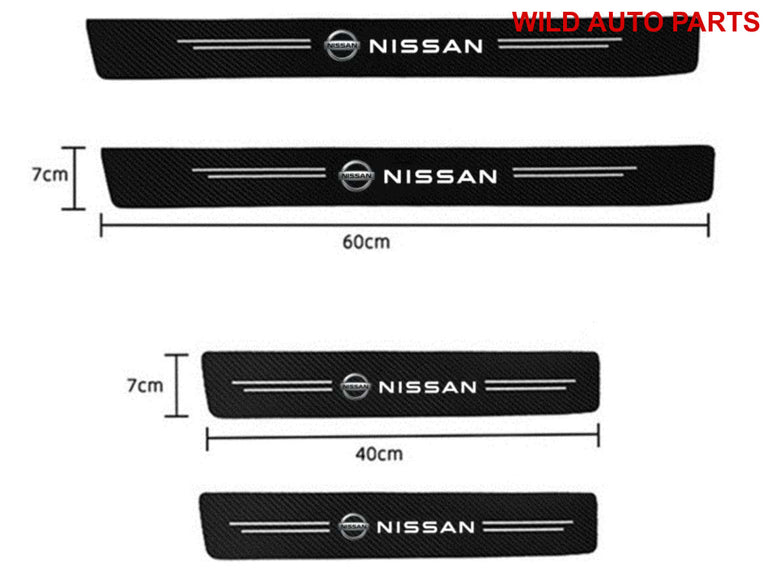 Nissan Door Protector Strips Scuff Plates - Wild Auto Parts