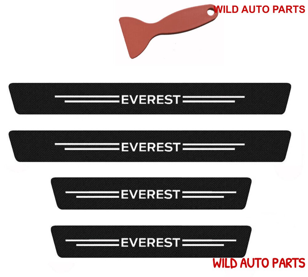 Ford Everest Door Sill Protector Scuff Plate Strips - Wild Auto Parts