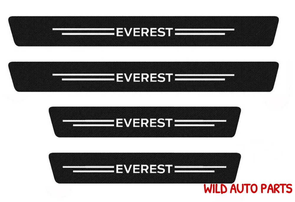 Ford Everest Door Sill Protector Scuff Plate Strips - Wild Auto Parts