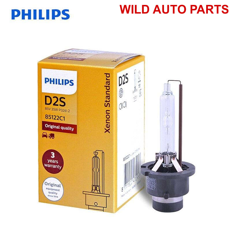 Philips HID D1S, D2S 35W Xenon Standard 4200K Bright White - Wild Auto Parts