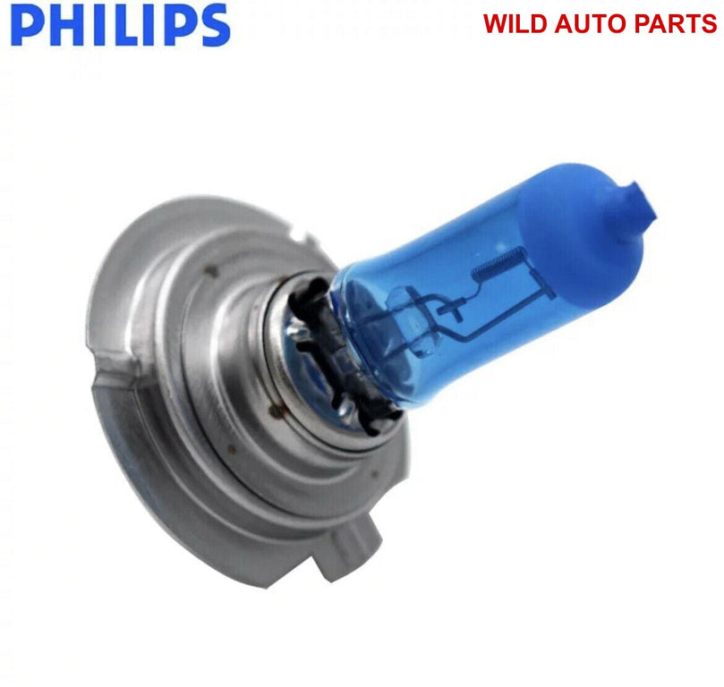 Philips H7 Diamond Vision 5000K White Halogen Light Bulbs 12V 55W - Wild Auto Parts